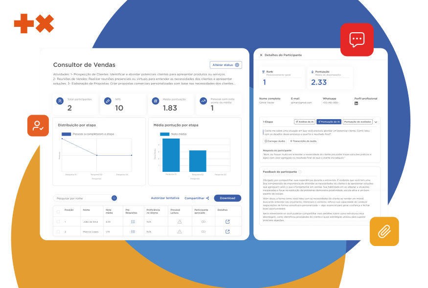 Entrevistas por Voz com IA